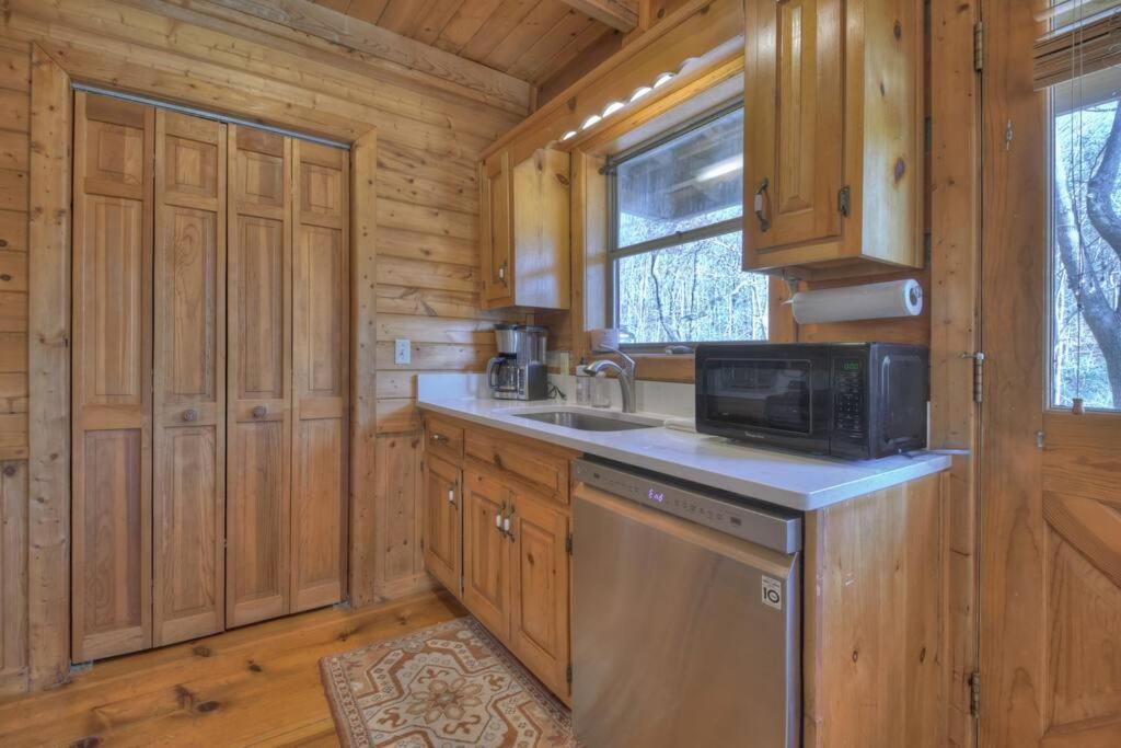 Waywish Waterfront Cabin In Blue Ridge Mountains Экстерьер фото