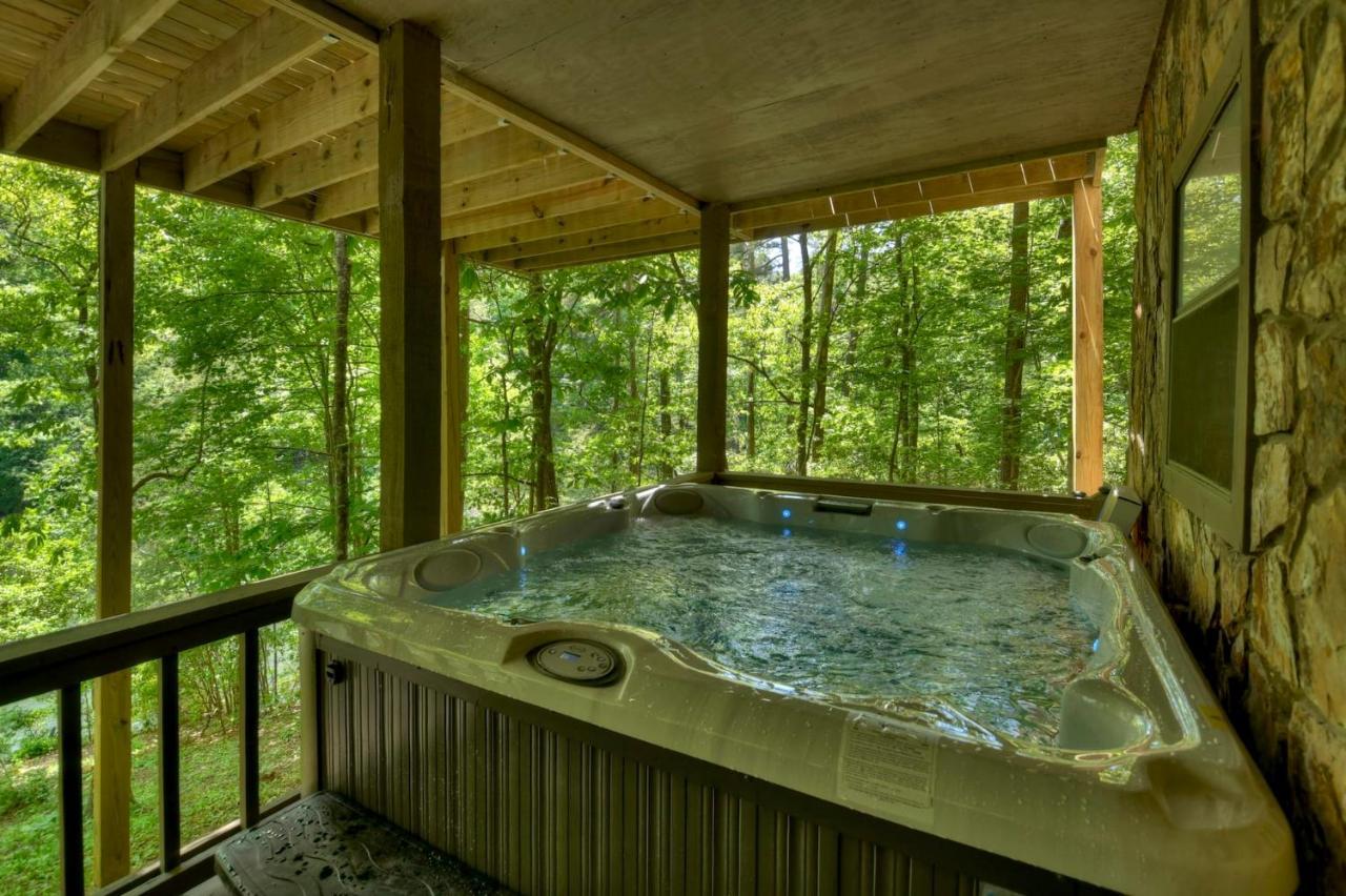 Waywish Waterfront Cabin In Blue Ridge Mountains Экстерьер фото