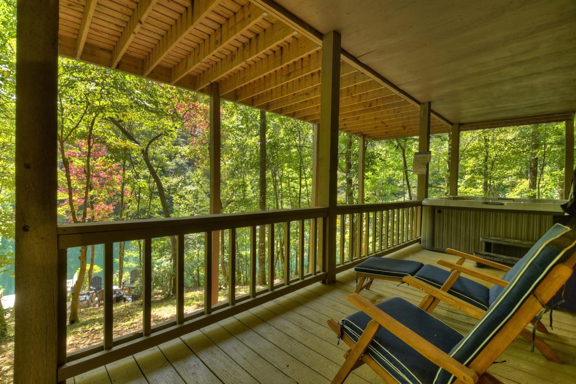 Waywish Waterfront Cabin In Blue Ridge Mountains Экстерьер фото